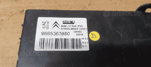 Moduł sterownik fotela Citroen C5 III 9665363980 3