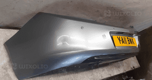 Zderzak tył tylny do opel insignia a hb pdc czujniki Z179 szary do naprawy !!! 4