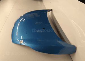 Maska pokrywa silnika ford fiesta MK.7 7 vii 99 niebieska błękitna wgniot ! 2