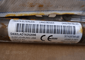 Land rover kurtyna DK6214K160-AD DK6214K159-AD 4