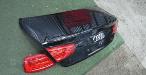 Audi A8 4H LZ9Y klapa bagaznika tylna 2
