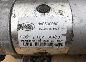 Rozrusznik NAD500080 LAND ROVER DISCOVERY 3 III / RANGE ROVER SPORT 2,7 TDV6 2