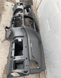MERCEDES  639 viano vito czarna dekor cupholder konsola deska kokpit 2