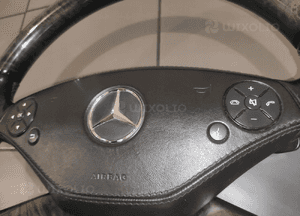 Mercedes s-klasa W221 W216 lift kierownica multi łopatki skóra drewno ideał 8