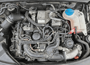 Silnik Słupek Motor 3.0 TDI V6 BMK 224KM Audi A6 C6 A8 VW Do Odpalenia w Samochodzie 2