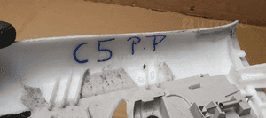Osłona poszycie słupka prawa Citroen C5 III 9655493977 9685465877 6