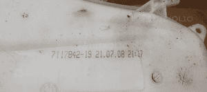 Zbiorniczek płynu spryskiwaczy BMW 3 E90 7117842 7