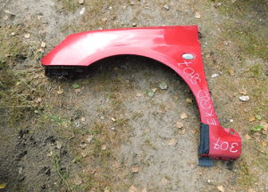 peugeot 307 błotnik kolor EKQD nr 5807 WYSYŁKA
