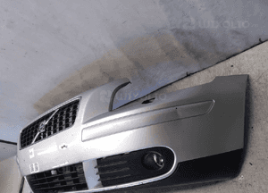 Zderzak przód przedni volvo V50 426-26 srebrny halogeny 2