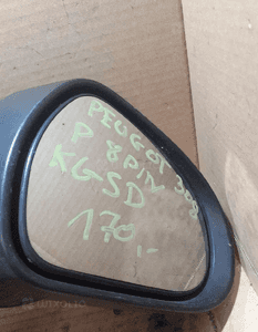 Lusterko prawe kgsd 8PIN kgsd niebieski niebieskie  peugeot 308 4
