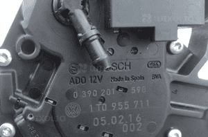 VW Touran I silniczek wycieraczki tył tylnej 1T0955711 3