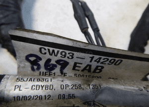 JAGUAR XJ X351 3.0D WIĄZKA INSTALACJA GRODZI EU 5