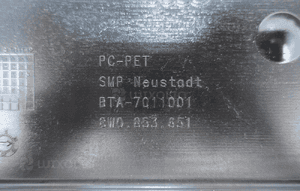 Audi A4 B9 2015- atrapa grilla zderzaka przód 8W0853651 9
