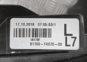 Lampa przednia przód prawa lewa toyota c-hr full led 2016 21