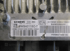 STEROWNIK SILNIKA CITROEN C2 C3 1.4 HDI 5WS40115CT 2