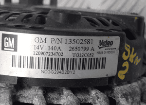 ALTERNATOR OPEL INSIGNIA 2.0 CDTI 13502581 DOSTĘPNE 3 SZTUKI 4