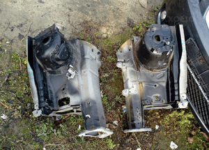 Volvo S40 II V50 podluznica cwiartka przod prawa  lewa