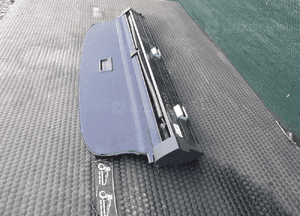 Roleta 8E9863553 7SY Siatka Bagażnika Niebieska Maritim Audi A4 B6 B7 Kombi Avant 4