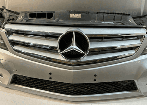 Mercedes C W204 LCI AMG Zderzak maska pas - 15447 7