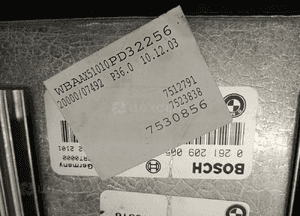 Komputer sterownik silnika BMW 3 E46 1.8i 0261209005 5