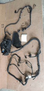Wiązka instalacja komry silnika skrzynka bezpieczników VW Touareg 3.0 TDI 7L0937576B 7L0937576A 10