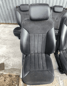 MERCEDES R 251 ML GL 164 fotel przód alcantara prawy kanapa zagłówek oparcie siedzisko grzane 3