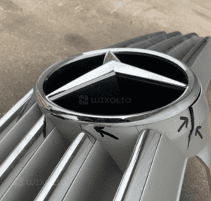 MERCEDES CLS  219 atrapa grill GWIAZDA listwa grila chrom 5