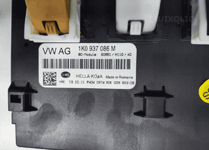 MODUŁ STEROWNIK KOMFORTU BCM VOLKSWAGEN GOLF VII 1K0937086M 2012-2016 4