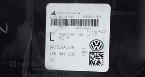 Vw tiguan ii allspace 2015- full led lampa lewy przód lewa przednia 10