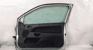 DRZWI PRZÓD PRZEDNIE PRAWE 3d 3 drzwiowy FORD FIESTA MK.6 6 VI 62 SREBRNE 4