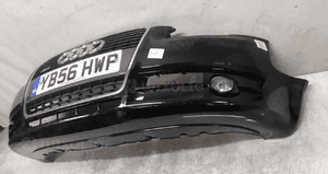 Zderzak przód przedni do audi A4 B7 s-line  halogeny LX9B czarny 3
