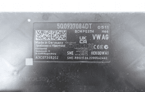 Moduł sterownik bcm vw skoda 5Q0937084DT 5
