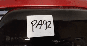 Zderzak przód przedni do peugeot 307 lift fl ekqd bordowy 2