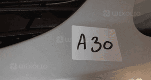 $ ZDERZAK PRZÓD PRZEDNI OPEL CORSA D KOD KOLOR HALOGENY Z157 SREBRNY  USZKODZONY !!! 2
