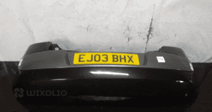 Zderzak tył tylny do renault megane ii 2 NV676 czarny 1