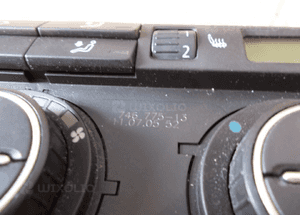 LICZNIK ZEGARY PANEL KLIMATYZACJI VW PASSAT B6 1.6 FSI A2C53106067 8