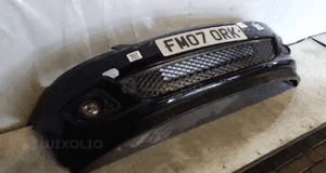 Zderzak przód przedni ford fiesta MK.6 6 vi D2 czarny lift fl halogeny 2