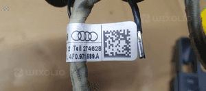 Wiązka instalacja AIRBAG Audi A6 C6 4F0971589A 6