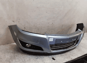 Zderzak przód przedni do opel astra h 3 iii lift + halogeny kod kolor Z163 4