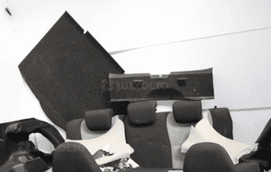 Toyota Yaris III 5 drzwiowy fotele kanapa wnętrze przekładka 4