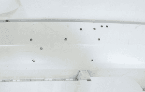 Porshe cayenne 7L5 spoiler dyfuzor dokładka zderzaka tył 7L5807521FN 4