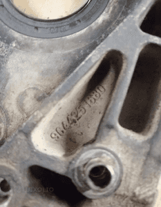 Obudowa uszczelniacz wału Peugeot Citroen 2.0 HDI 9644251680 4
