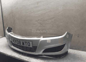 Zderzak przód przedni opel astra h 3 iii lift fl Z157 srebrny 3