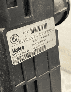 Chlodnice komplet bmw 1 F20 N47 116D org fv 9