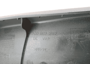 Osłona poszycie słupka prawa dolna VW Passat B6 3C0867292 4