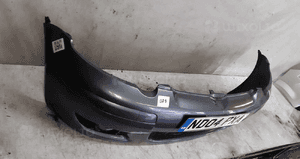 Zderzak przód przedni toyota yaris i 1 lift fl 1G3 szary halogeny 4