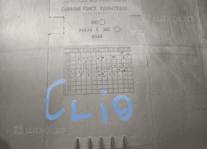 Osłona obudowa licznika zegarów daszek Renault Clio III 8200475240 5