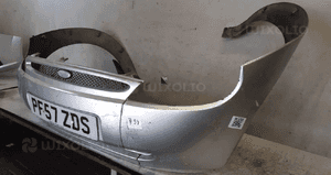 $ ZDERZAK PRZÓD PRZEDNI DO FORD KA I 1 + BŁOTNIKI SREBRNY 3