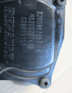 Przepustnica 8200727648 8200987453 nissan renault 6