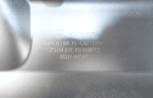 Hyundai tucson iv n-line 2020- listwa spoiler dokładka zderzaka przód 8